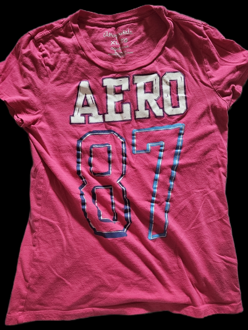 Girls' Hot Pink '87 Graphic Tee